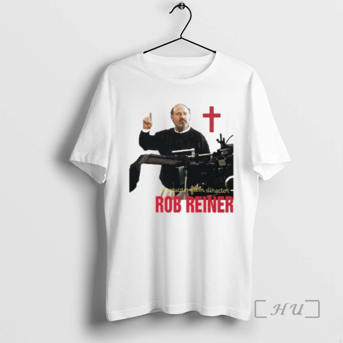 New Rip Rob Reiner American Film Director Circle White - T-Shirt, Sweatshirt, Hoodie