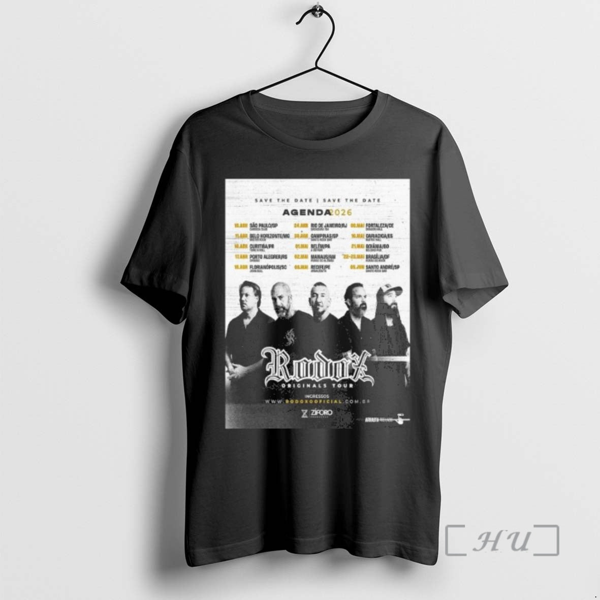 New Rodox Tour 2026 - T-Shirt, Sweatshirt, Hoodie