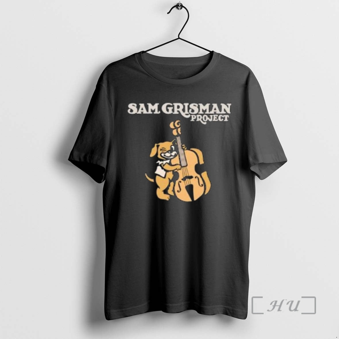 New Sam Grisman Project Bass Dawg Circle Black - T-Shirt, Sweatshirt, Hoodie