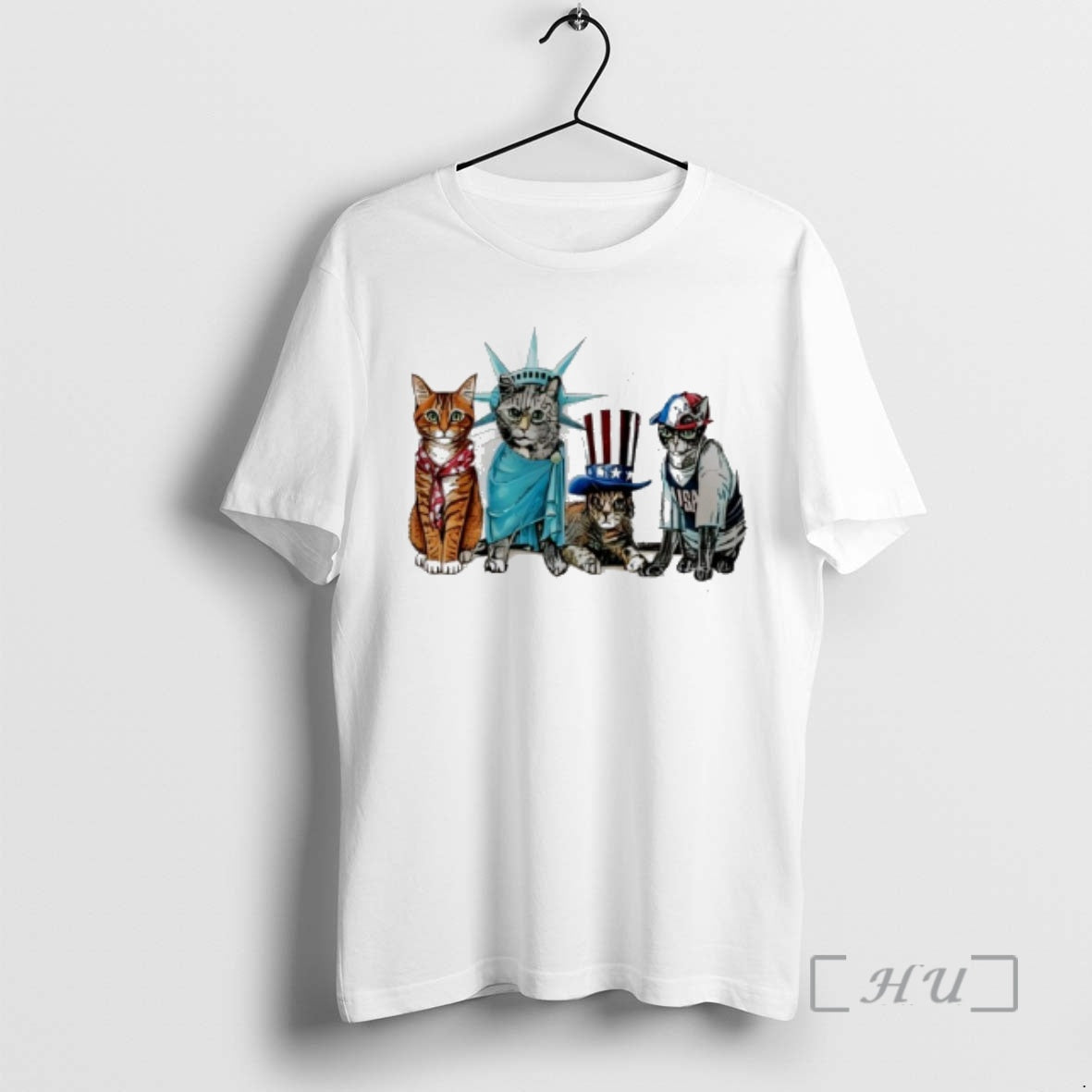 New Snl Josh Oconnor Patriotic Usa Cats - T-Shirt, Sweatshirt, Hoodie