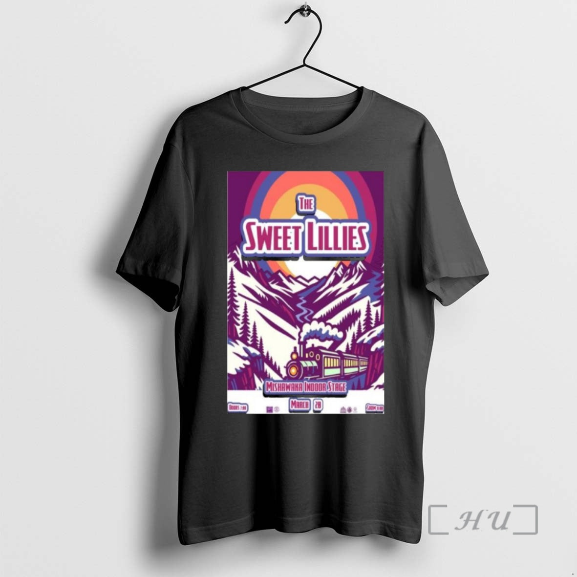 New The Sweet Lillies Mishawaka Indoor Stage March 28 2026 Concert Premium T Shirts Sweater - T-Shirt, Sweatshirt, Hoodie