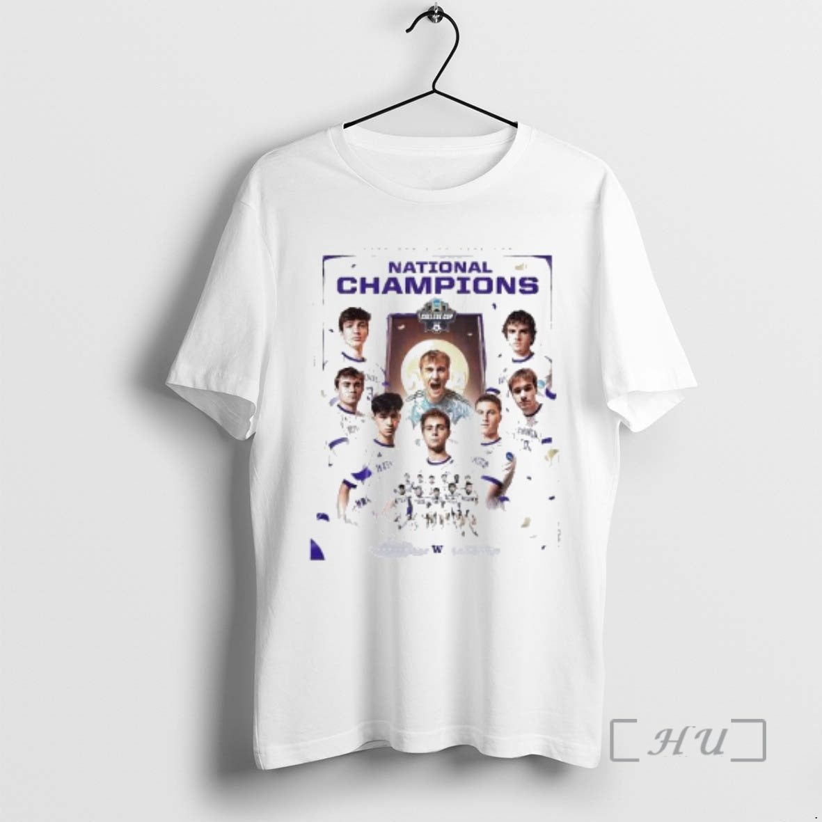 New Washington Huskies Soccer Are National Champions 2025 Men College Cup Ncaa Circle White Premium - T-Shirt, Sweatshirt, Hoodie