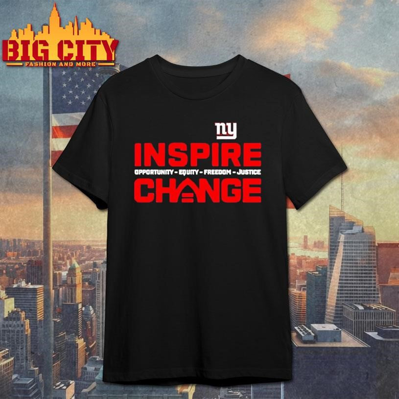 New York Giants Inspire Change 2025 Shirt Unisex T-shirt, Sweatshirt, Hoodie, Long Sleeve Tee - T-Shirt, Sweatshirt, Hoodie