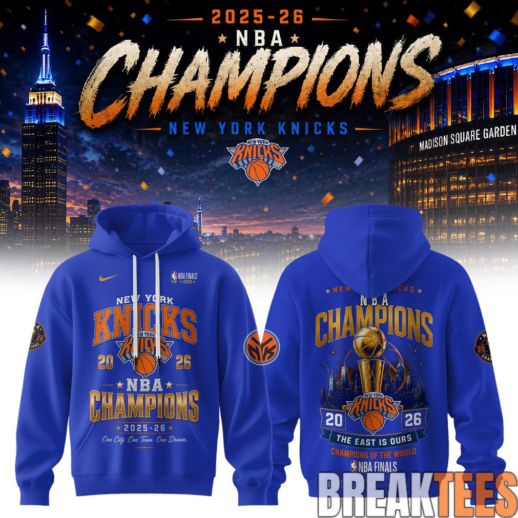 New York Knick 2026 NBA Champions - Adult & Kids T-Shirts, Sweatshirts & Hoodies apparel design preview 3
