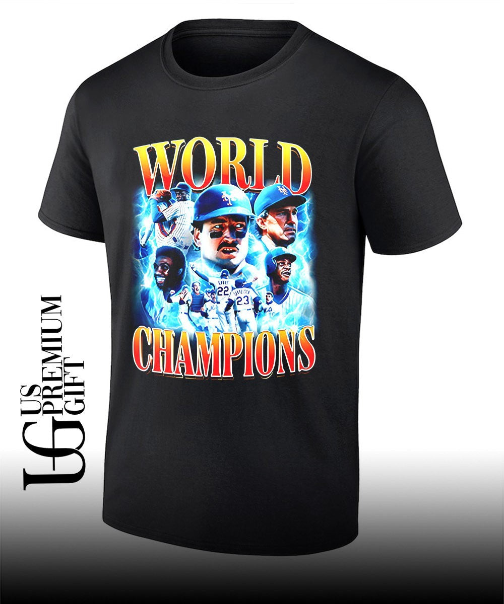 New York Mets 1986 World Championship 2026 graphic shirt Unisex T-shirt, Sweatshirt, Hoodie, Long Sleeve Tee - T-Shirt, Sweatshirt, Hoodie