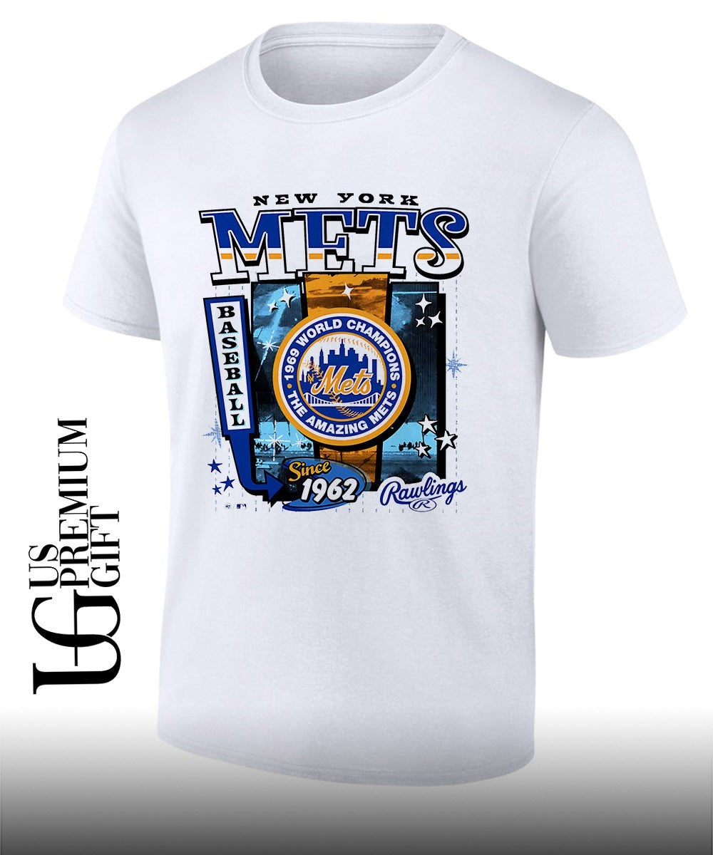 New York Mets Baseball 1969 World Champions Cooperstown poster shirt Unisex T-shirt, Sweatshirt, Hoodie, Long Sleeve Tee - T-Shirt, Sweatshirt, Hoodie