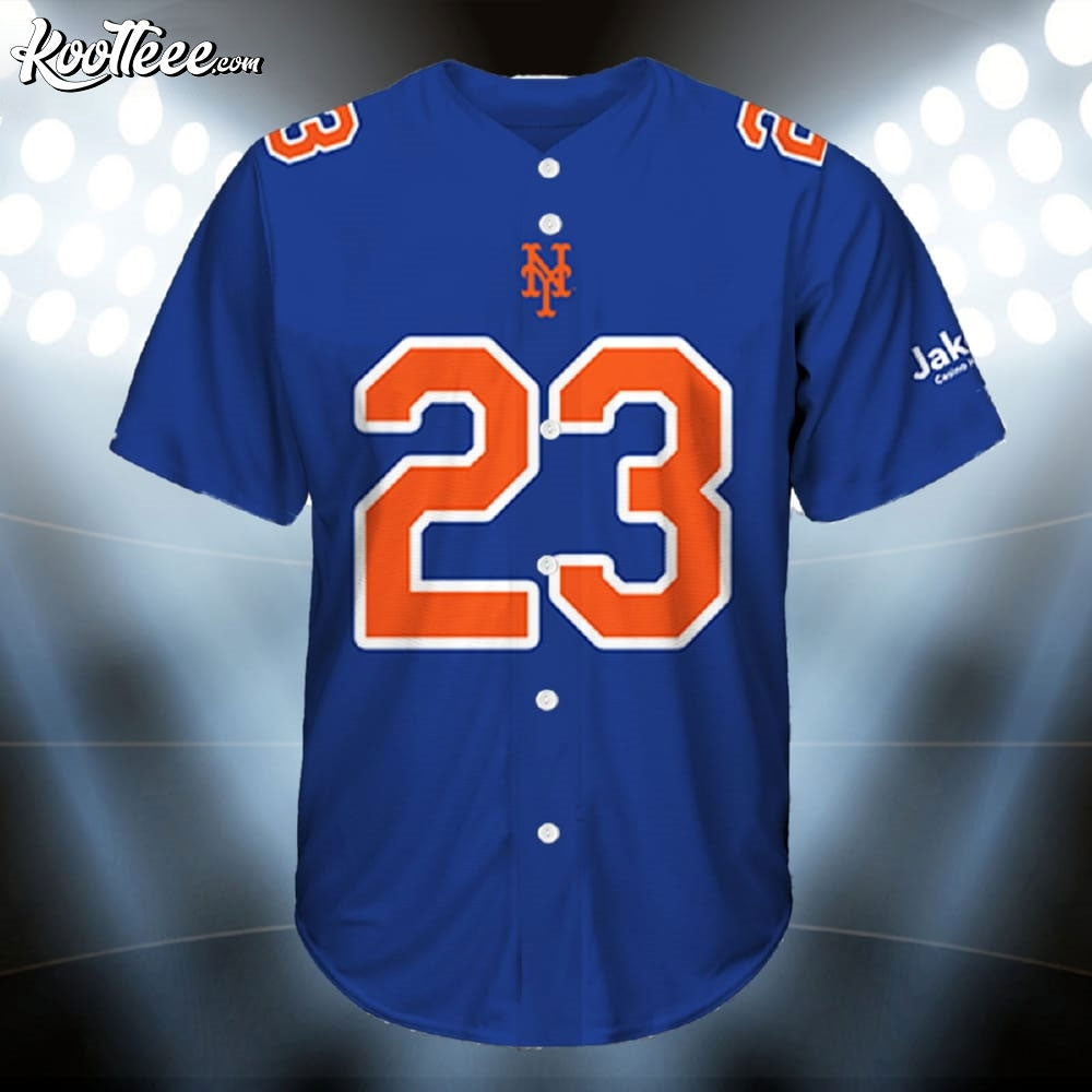 New York Mets Number 23 Baseball Jersey baseball jersey product view 1