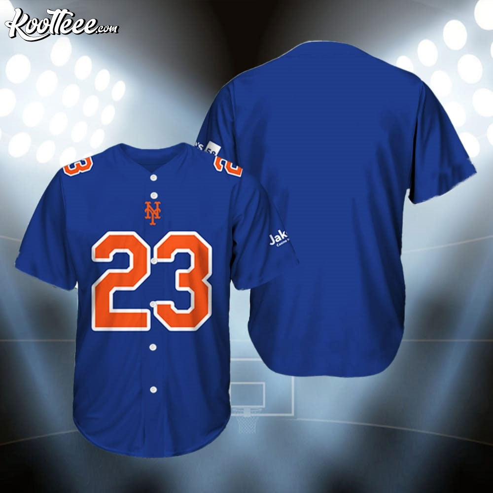 New York Mets Number 23 Baseball Jersey baseball jersey product view 3