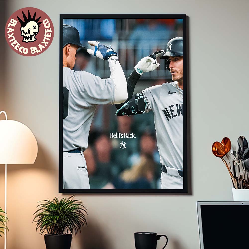 New York Yankees Back To Back Judge To Belli Bellis Back Home Decor Poster Canvas Unisex T-shirt, Sweatshirt, Hoodie, Long Sleeve Tee - T-Shirt, Sweatshirt, Hoodie