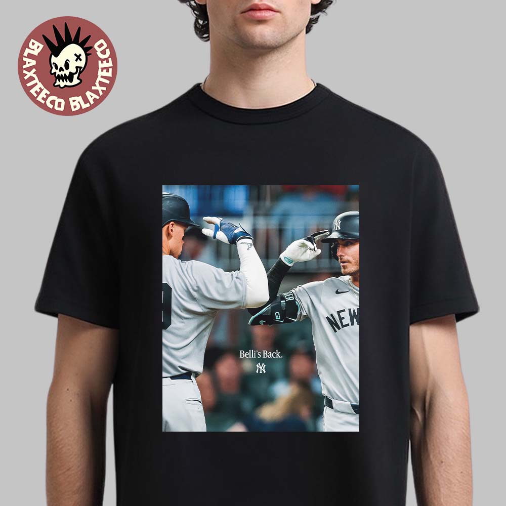 New York Yankees Back To Back Judge To Belli Bellis Back T-Shirt Unisex T-shirt, Sweatshirt, Hoodie, Long Sleeve Tee - T-Shirt, Sweatshirt, Hoodie
