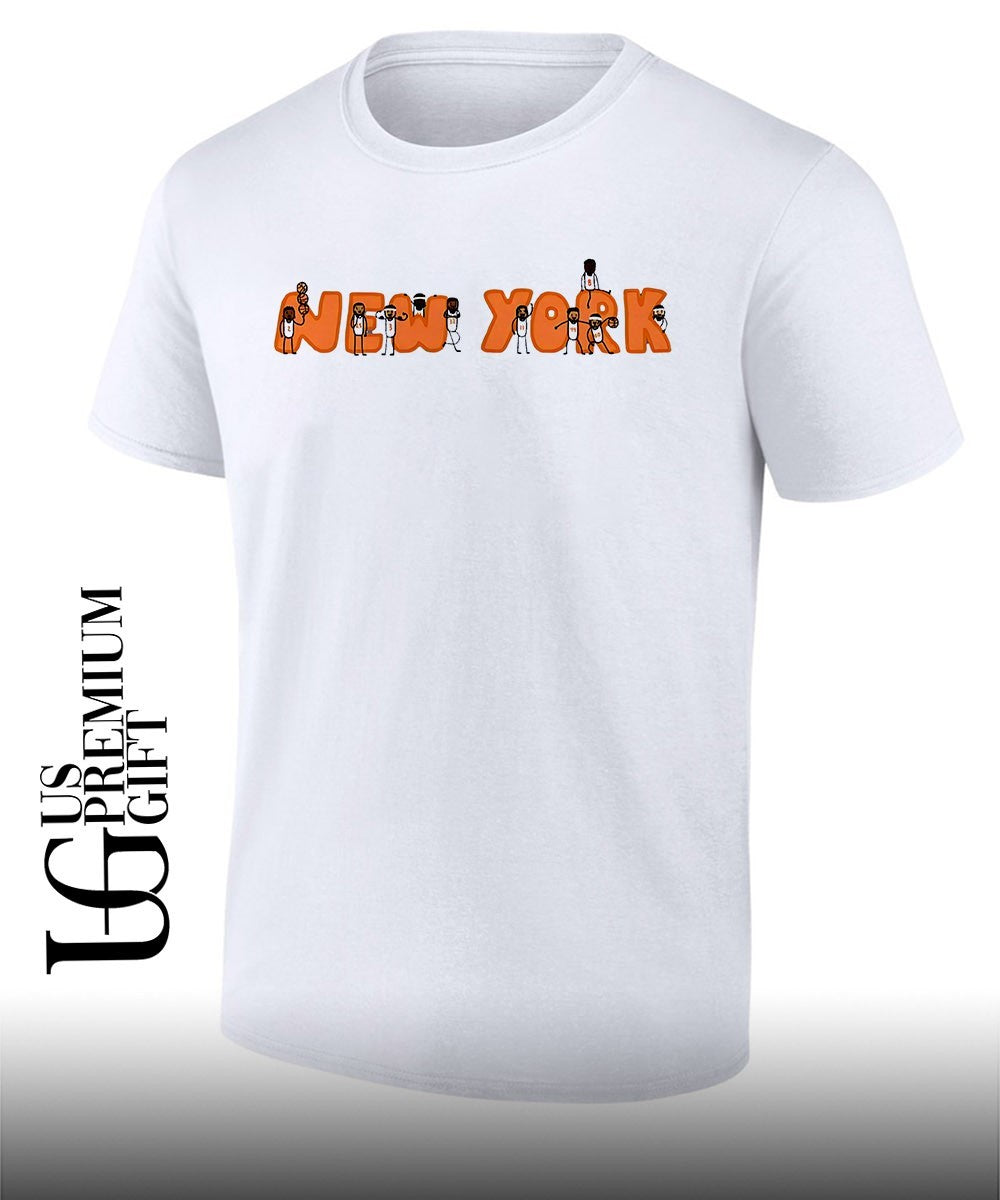 New York cartoon Stickman Basketball shirt Unisex T-shirt, Sweatshirt, Hoodie, Long Sleeve Tee - T-Shirt, Sweatshirt, Hoodie