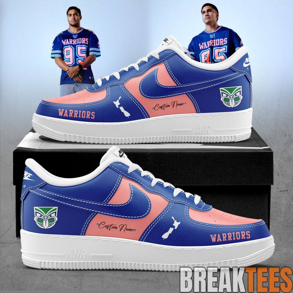 New Zealand Warriors Magic Round Custom AF1 Shoes Unisex T-shirt, Sweatshirt, Hoodie, Long Sleeve Tee - T-Shirt, Sweatshirt, Hoodie