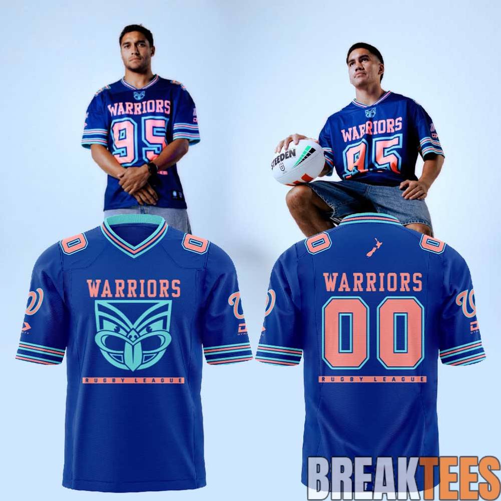 New Zealand Warriors Magic Round Football Jersey Unisex T-shirt, Sweatshirt, Hoodie, Long Sleeve Tee - T-Shirt, Sweatshirt, Hoodie