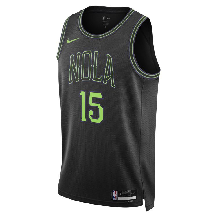 New Orleans Pelicans 2023-24 City Edition Jersey Style 2 Basketball Jersey basketball jersey product view 1