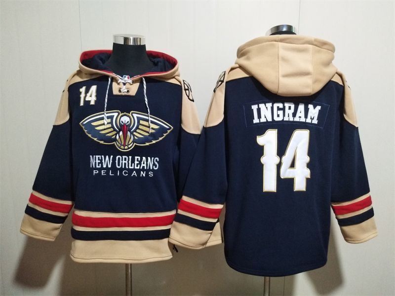 New Orleans Pelicans #14 Brandon Ingram Pelicans Basketball Jersey basketball jersey product view 1