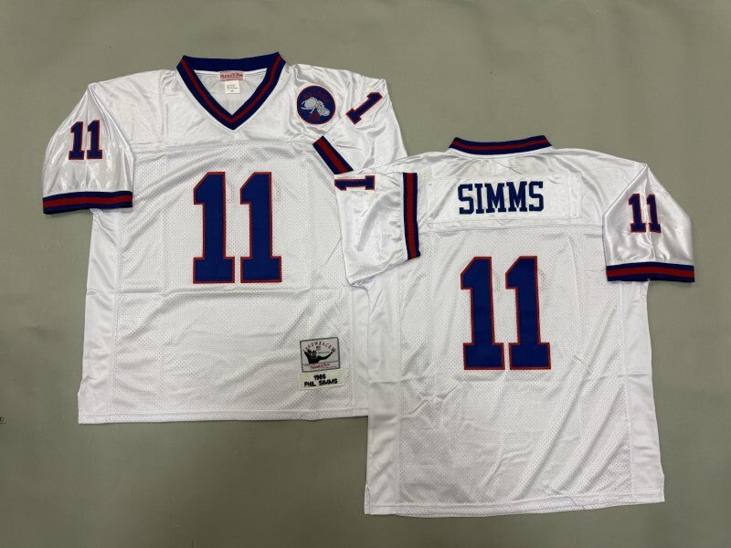New York Giants #11 Phil Simms New York Giants Style 2 Football Jersey football jersey product view 1