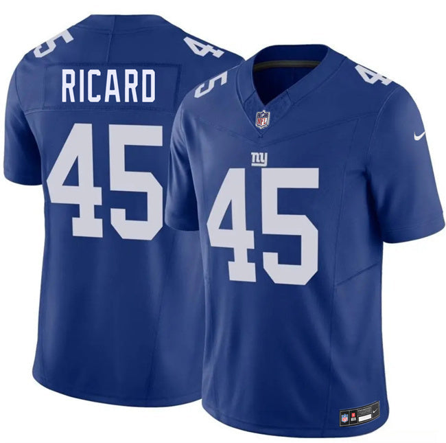 New York Giants #45 Patrick Ricard Blue 2026 F.U.S.E. Vapor Untouchable Limited Football Jersey football jersey product view 1