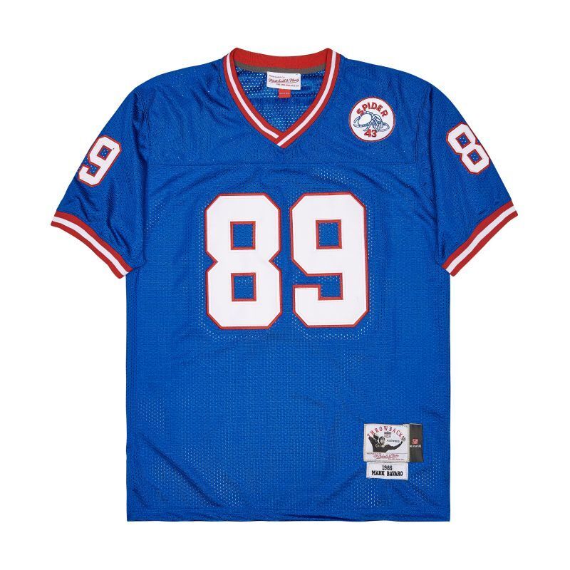 New York Giants #89 Mark Bavaro Giants simms 89 Blue Style 2 Football Jersey football jersey product view 1