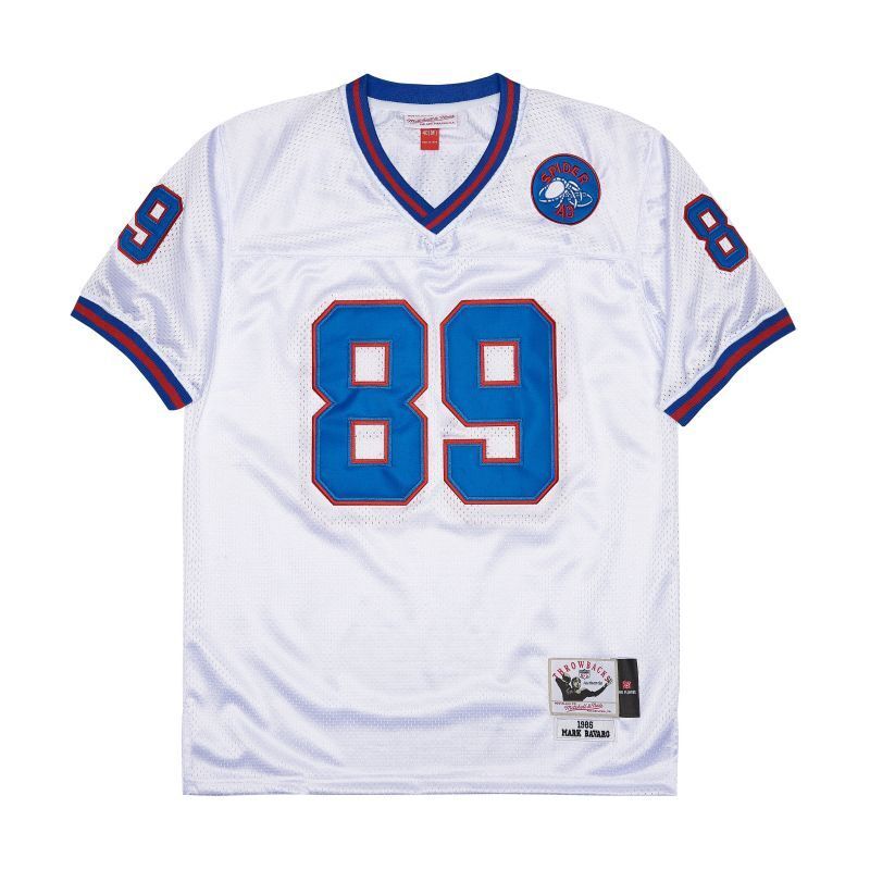 New York Giants #89 Mark Bavaro Giants simms 89 White Style 2 Football Jersey football jersey product view 1