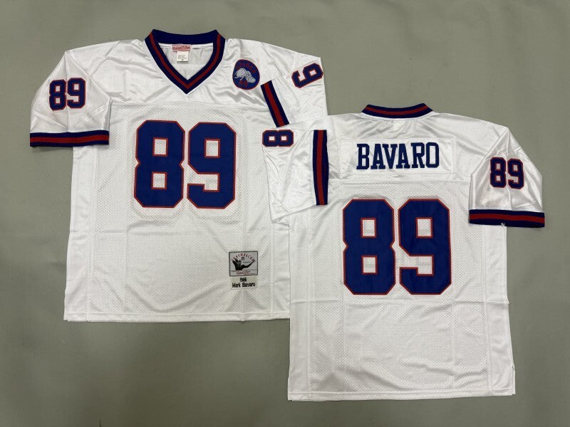 New York Giants #89 Mark Bavaro New York Giants Style 1 Football Jersey football jersey product view 1