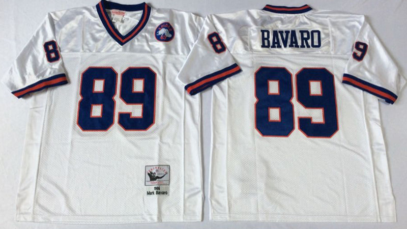 New York Giants #89 Mark Bavaro Throwback Style 1 Football Jersey football jersey product view 1
