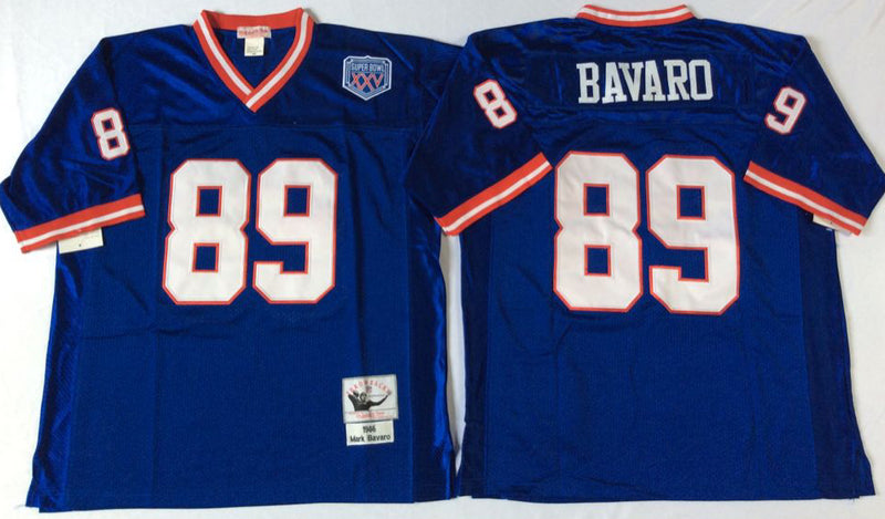 New York Giants #89 Mark Bavaro Throwback Style 2 Football Jersey football jersey product view 1