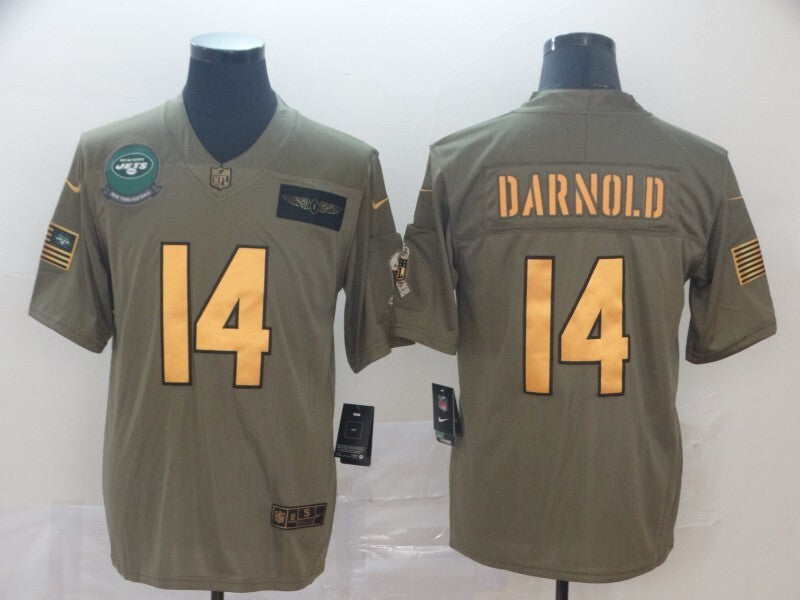 New York Jets Football Jersey football jersey product view 1