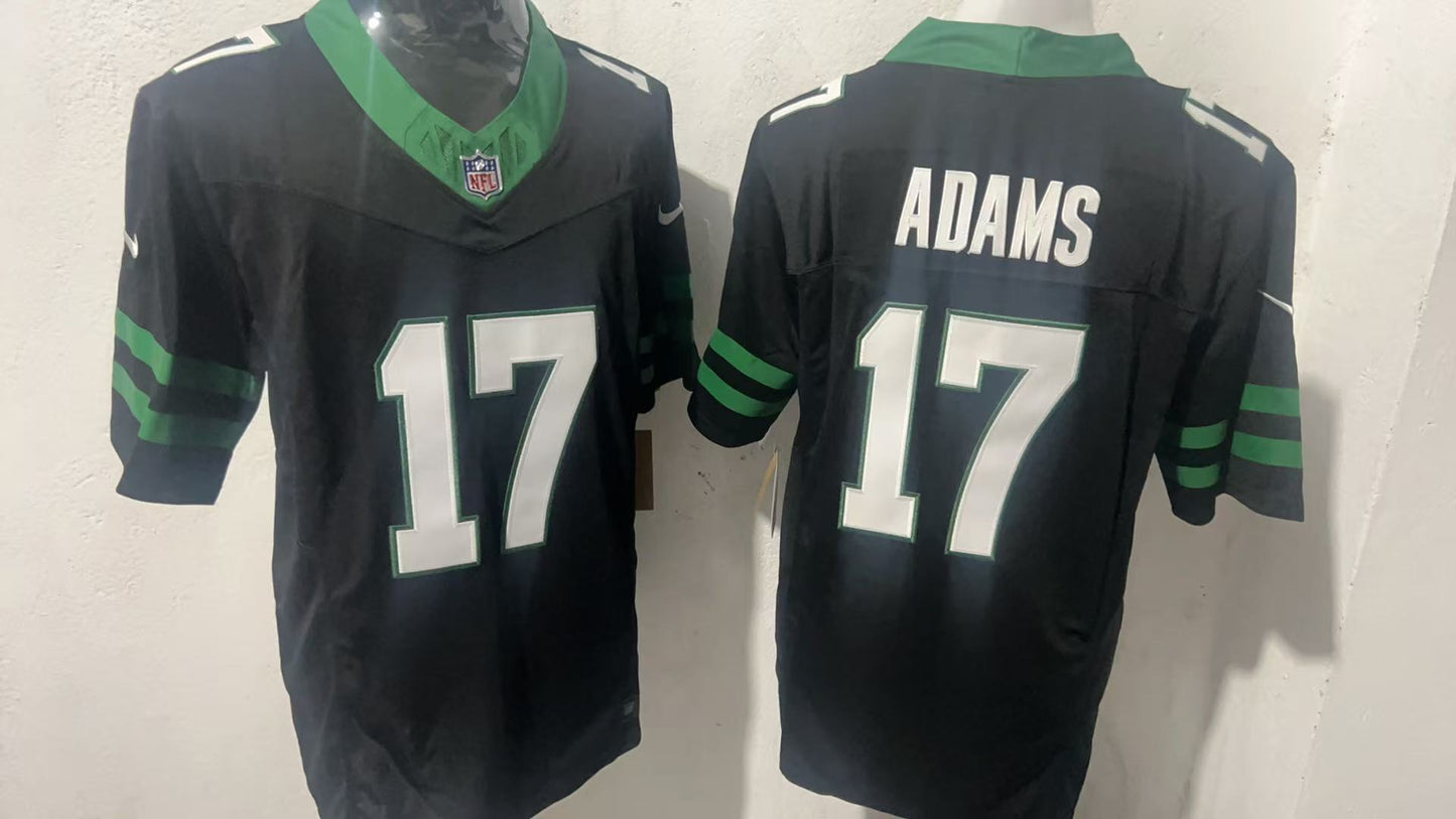 New York Jets #17 Davante Adams Style 3 Football Jersey football jersey product view 1