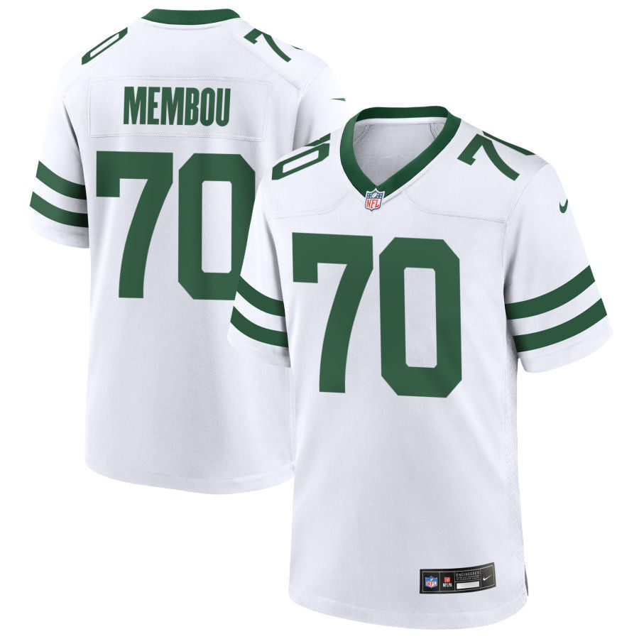 New York Jets #70 Armand Membou Style 2 Football Jersey football jersey product view 1