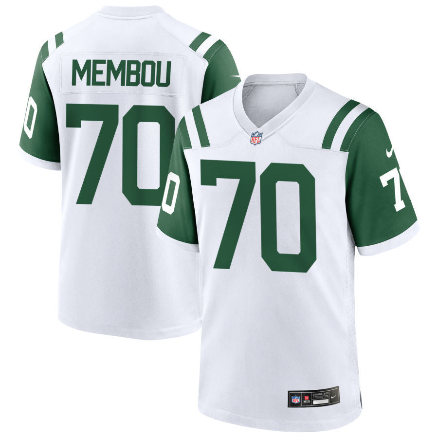 New York Jets #70 Armand Membou Style 3 Football Jersey football jersey product view 1