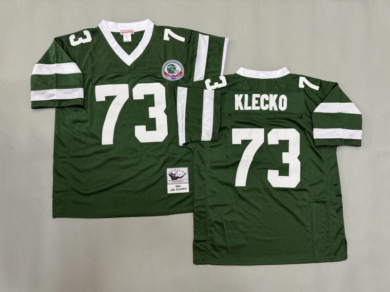 New York Jets #73 Joe Klecko New York Jets Football Jersey football jersey product view 1
