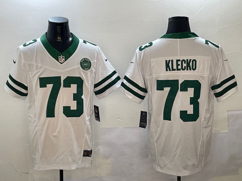 New York Jets #73 Joe Klecko jet Retro V3 Style 2 Football Jersey football jersey product view 1