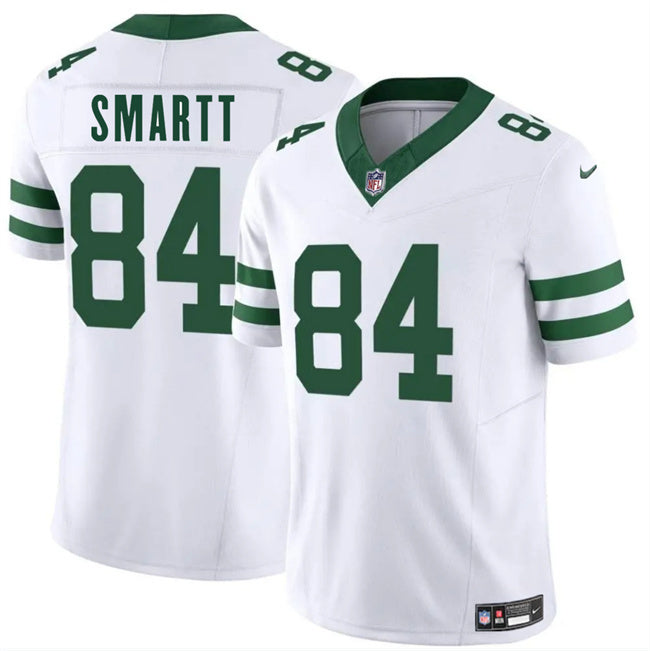 New York Jets #84 Stone Smartt White 2025 F.U.S.E. Vapor Untouchable Limited Football Jersey football jersey product view 1