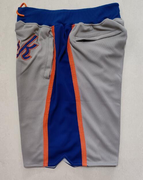 New York Mets Just don shorts grey Style 1 Baseball Jersey baseball jersey product view 1