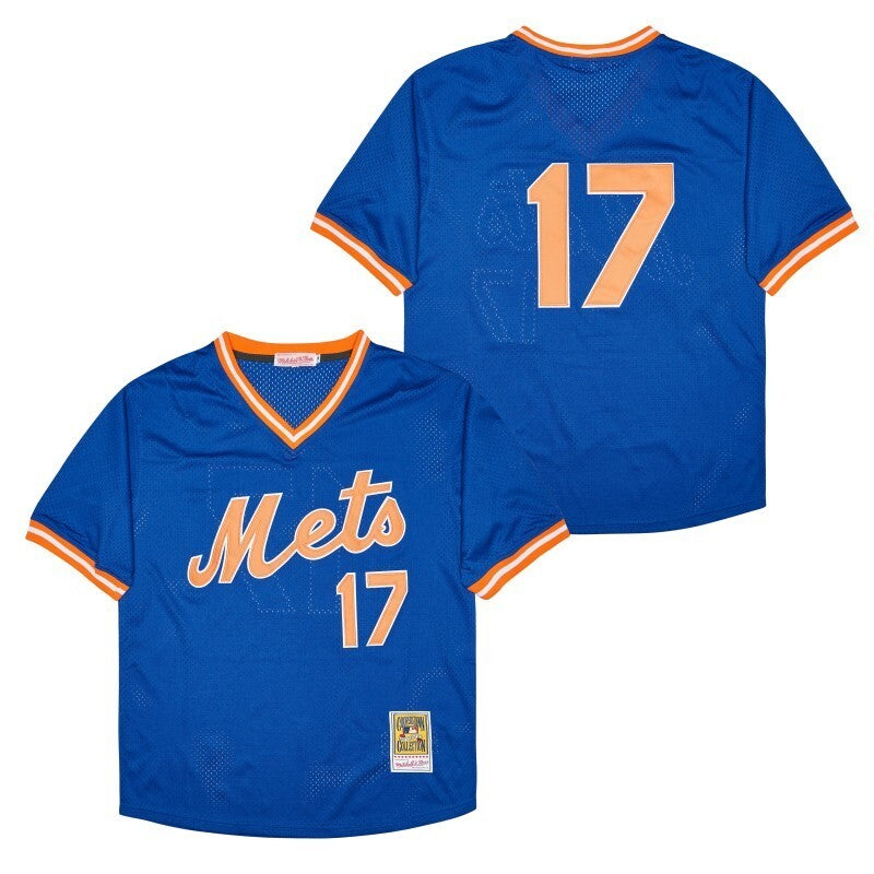 New York Mets #17 Keith Hernandez Style 3 Baseball Jersey baseball jersey product view 1