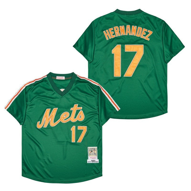New York Mets #17 Keith Hernandez Style 6 Baseball Jersey baseball jersey product view 1