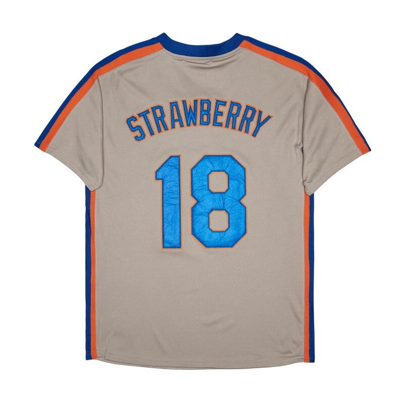 New York Mets #18 Darryl Strawberry Style 1 Baseball Jersey baseball jersey product view 1