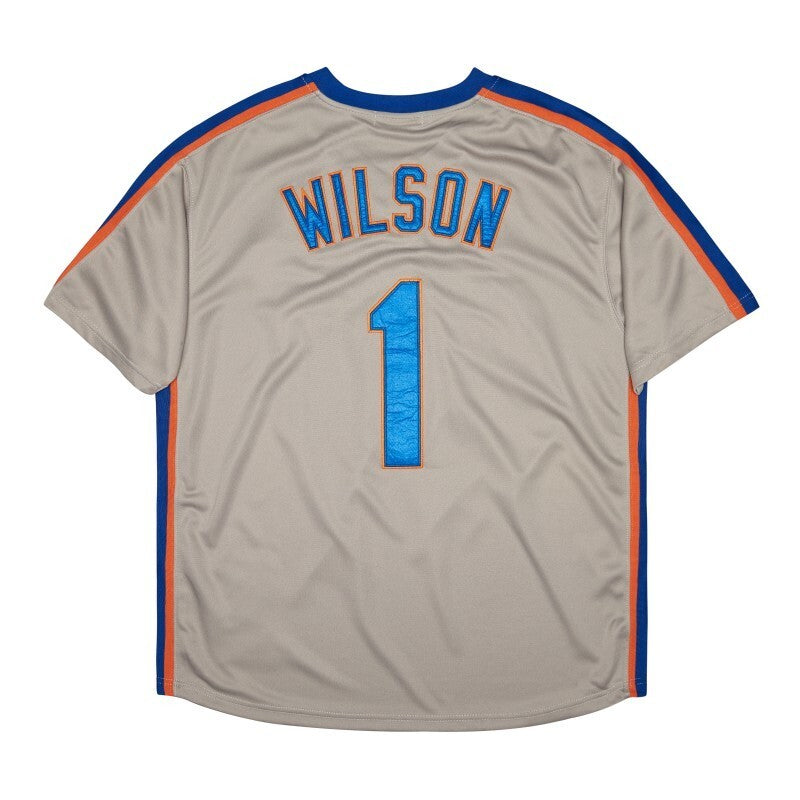 New York Mets #1 MOOKIE WILSON Style 1 Baseball Jersey baseball jersey product view 1