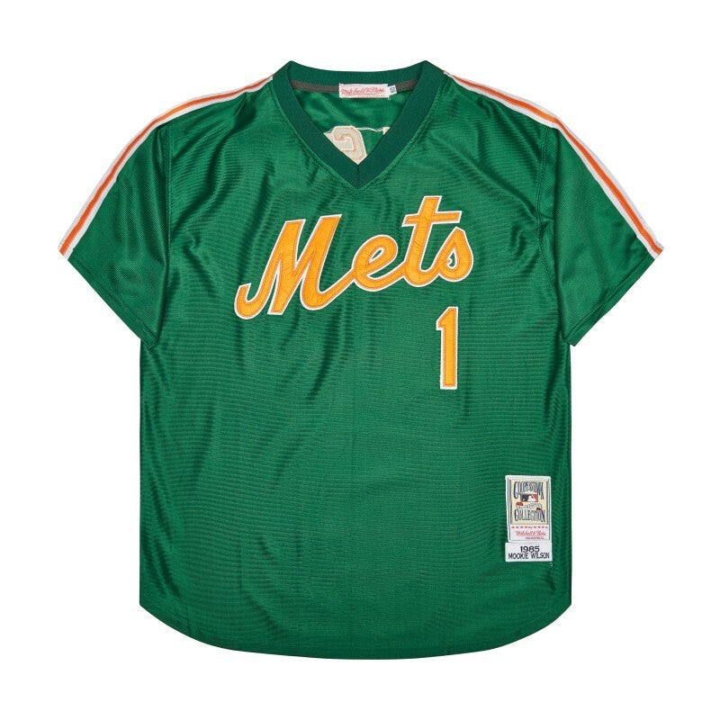 New York Mets #1 MOOKIE WILSON Style 5 Baseball Jersey baseball jersey product view 1