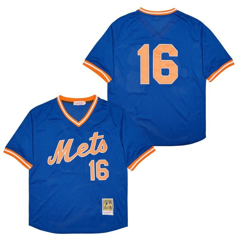 New York Mets #31 Mike Piazza Style 2 Baseball Jersey baseball jersey product view 1