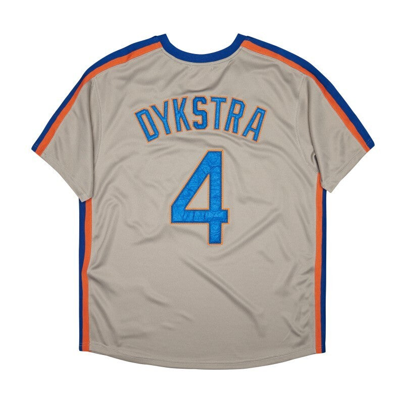 New York Mets #4 Dykstra Style 1 Baseball Jersey baseball jersey product view 1