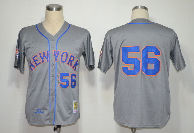 New York Mets #56 Baseball Jersey baseball jersey product view 1