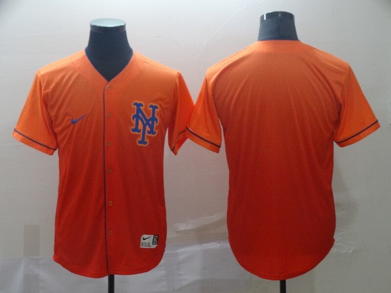New York Mets blank Baseball Jersey baseball jersey product view 1