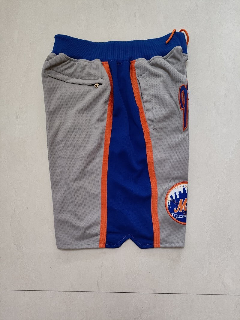 New York Mets mlb Mets Gray Shorts 3-3xl Style 3 Baseball Jersey baseball jersey product view 1