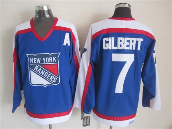 New York Rangers New York Rangers Style 40 Hockey Jersey hockey jersey product view 1