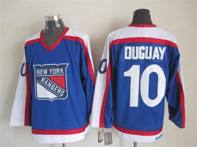 New York Rangers New York Rangers Style 57 Hockey Jersey hockey jersey product view 1