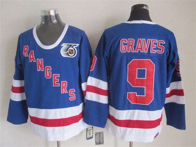 New York Rangers New York Rangers Style 61 Hockey Jersey hockey jersey product view 1