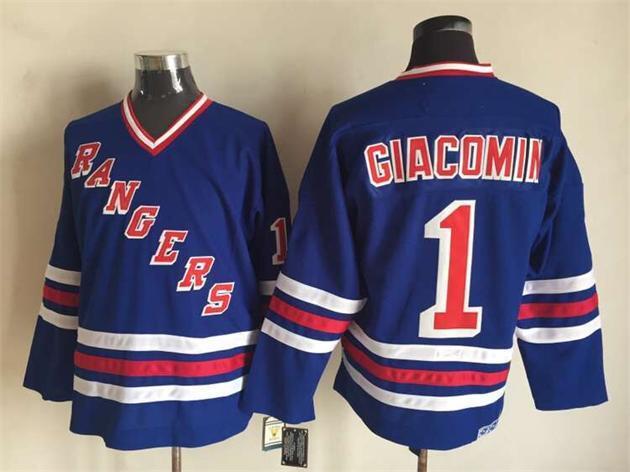 New York Rangers New York Rangers Style 80 Hockey Jersey hockey jersey product view 1
