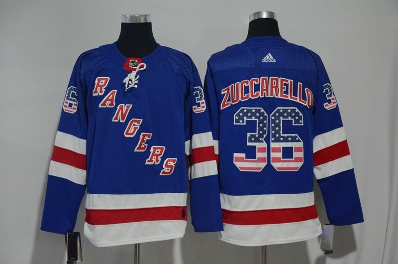 New York Rangers Style 10 Hockey Jersey hockey jersey product view 1
