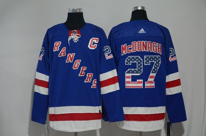 New York Rangers Style 11 Hockey Jersey hockey jersey product view 1
